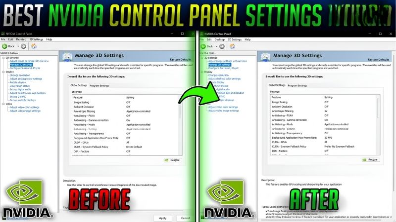 best-nvidia-control-panel-settings-for-gaming-ultimate-guide
