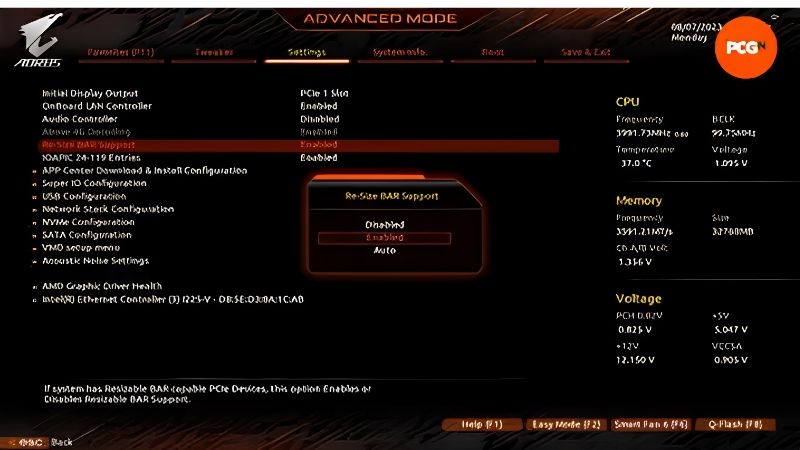 How To Enable Resizable Bar