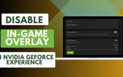 How to Turn Off Nvidia Overlay A Complete Step-by-Step Guide