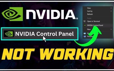 Nvidia Control Panel Not Opening: Fixes That Actually Work