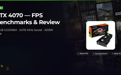 RTX 4070 Cyberpunk FPS: Real Benchmarks and Best Settings