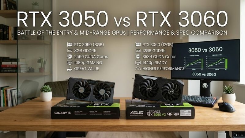 The Quick Verdict on the RTX 3050 Vs 3060 Comparison