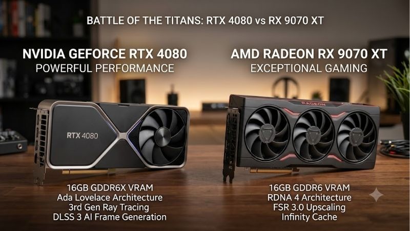 4080 Vs 9070 Xt: Ultimate 2026 Gaming GPU Comparison Guide