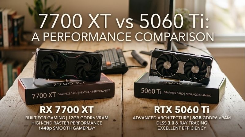 Market Trends and Architectural Overview for 7700 XT and 5060 Ti