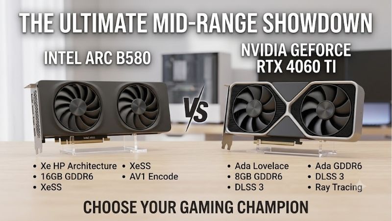 Arc B580 Vs 4060 Ti: Which Mid-Range GPU Wins in 2026?