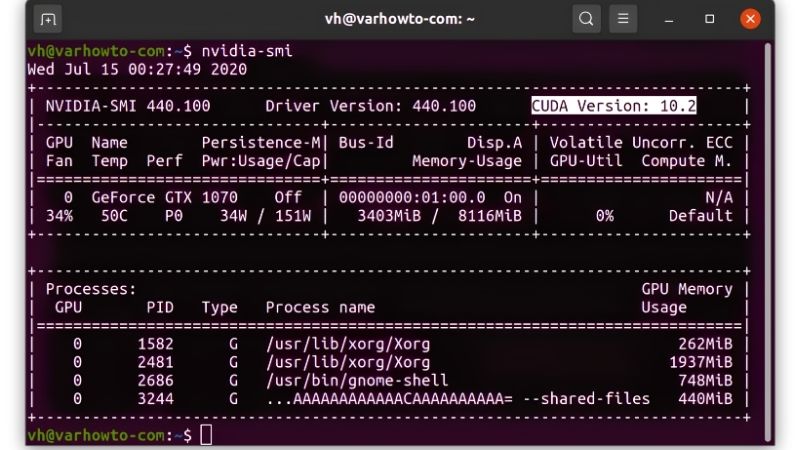 Check CUDA Version: Why nvidia-smi and nvcc Never Agree