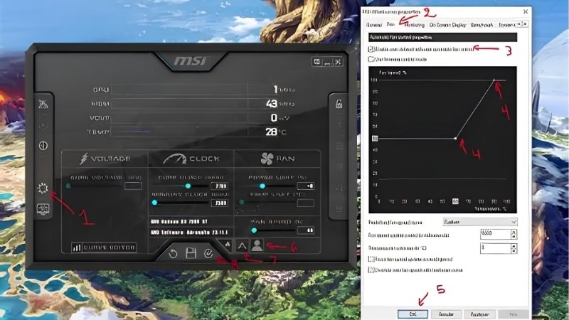 Fan Curve MSI Afterburner: Quieter, Cooler GPU in 90 Seconds
