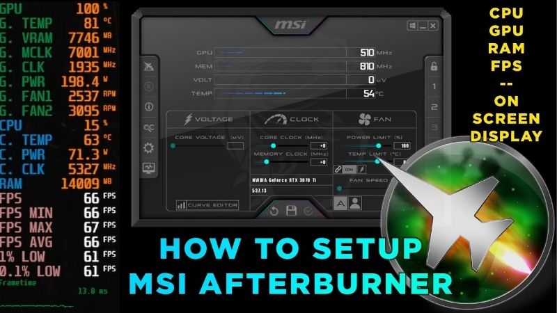 MSI Afterburner How to Show FPS On-Screen (Easy Way)