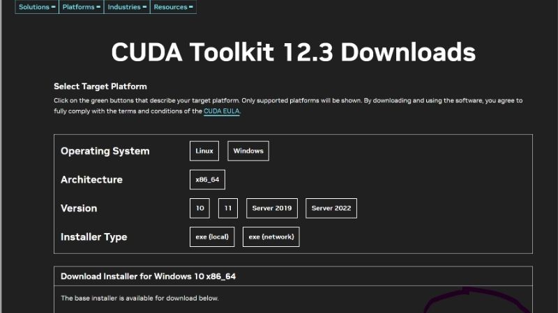 NVIDIA CUDA Toolkit Download Page: Install It the Right Way