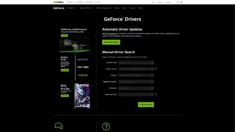 NVIDIA Driver Search Guide: Find the Right Driver Fast