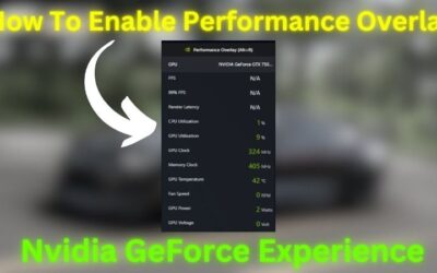 NVIDIA Performance Overlay: How to Show FPS and Stats