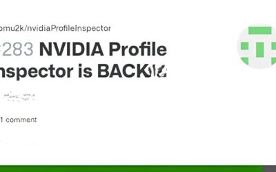NVIDIA Profile Inspector GitHub: Download and Use It Safely