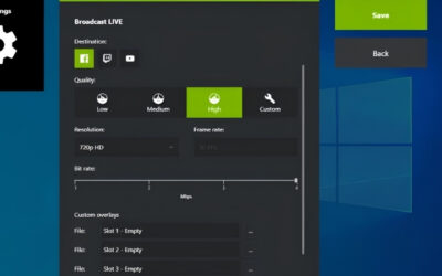 NVIDIA ShadowPlay Settings: Best Values for Clean Clips