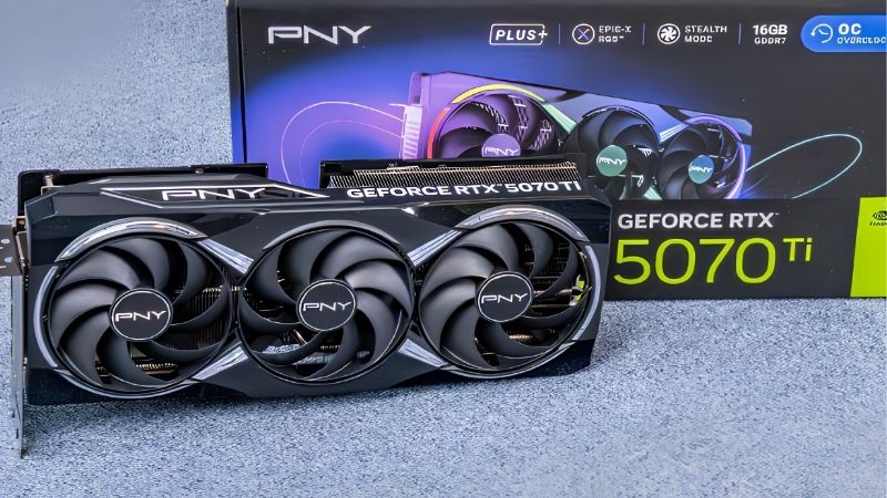 PNY NVIDIA GeForce RTX 5070 Ti OC Review: Best Value?