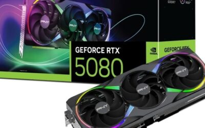 PNY GeForce RTX 5070 Ti Overclocked Triple Fan Graphics Card