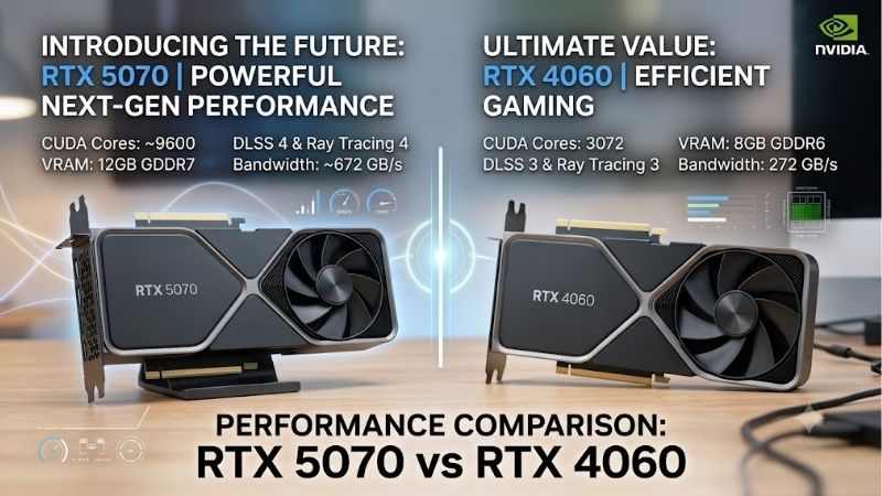 RTX 5070 Vs 4060: The Ultimate 2026 Gaming GPU Comparison