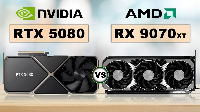 RX 9070 XT vs 5080: AMD vs RTX Flagship Face-Off 2026